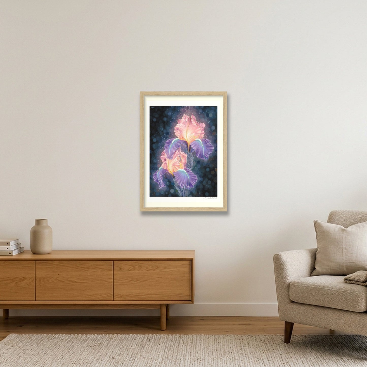 Dawn — A3 (12×17") Oak Frame