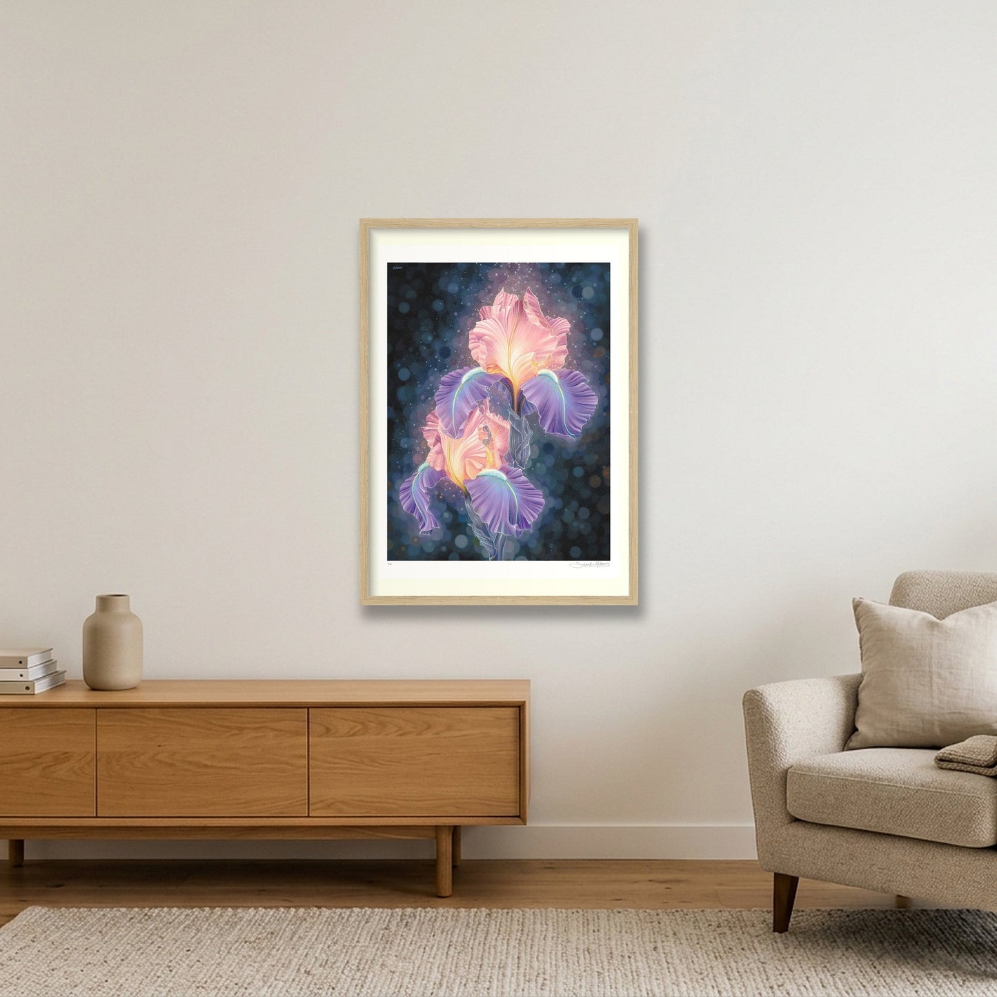 Dawn — A2 (17×23") Oak Frame