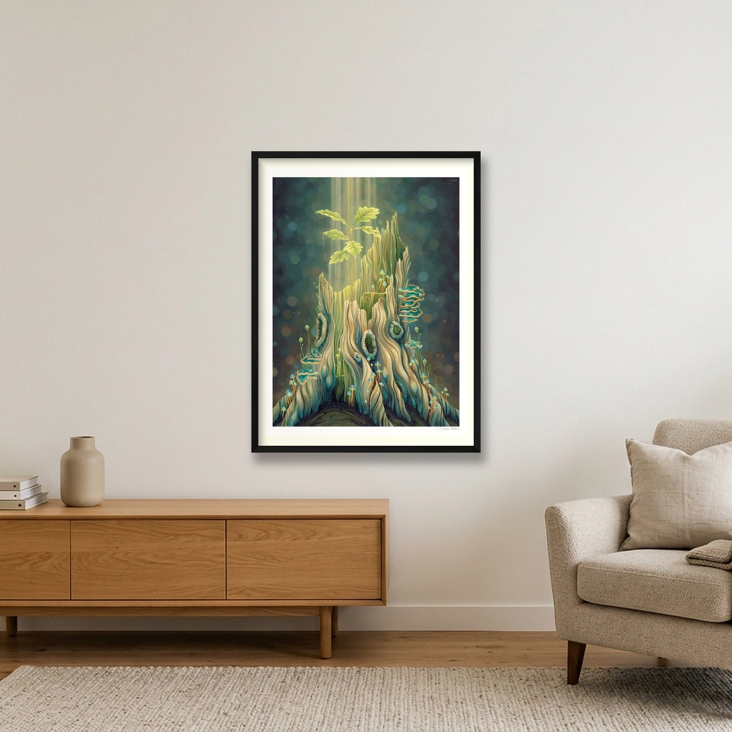 A Living Memory — 24×31" Black Frame
