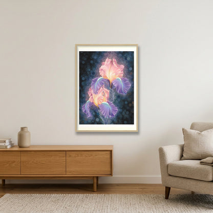 Dawn — A1 (23×33") Oak Frame