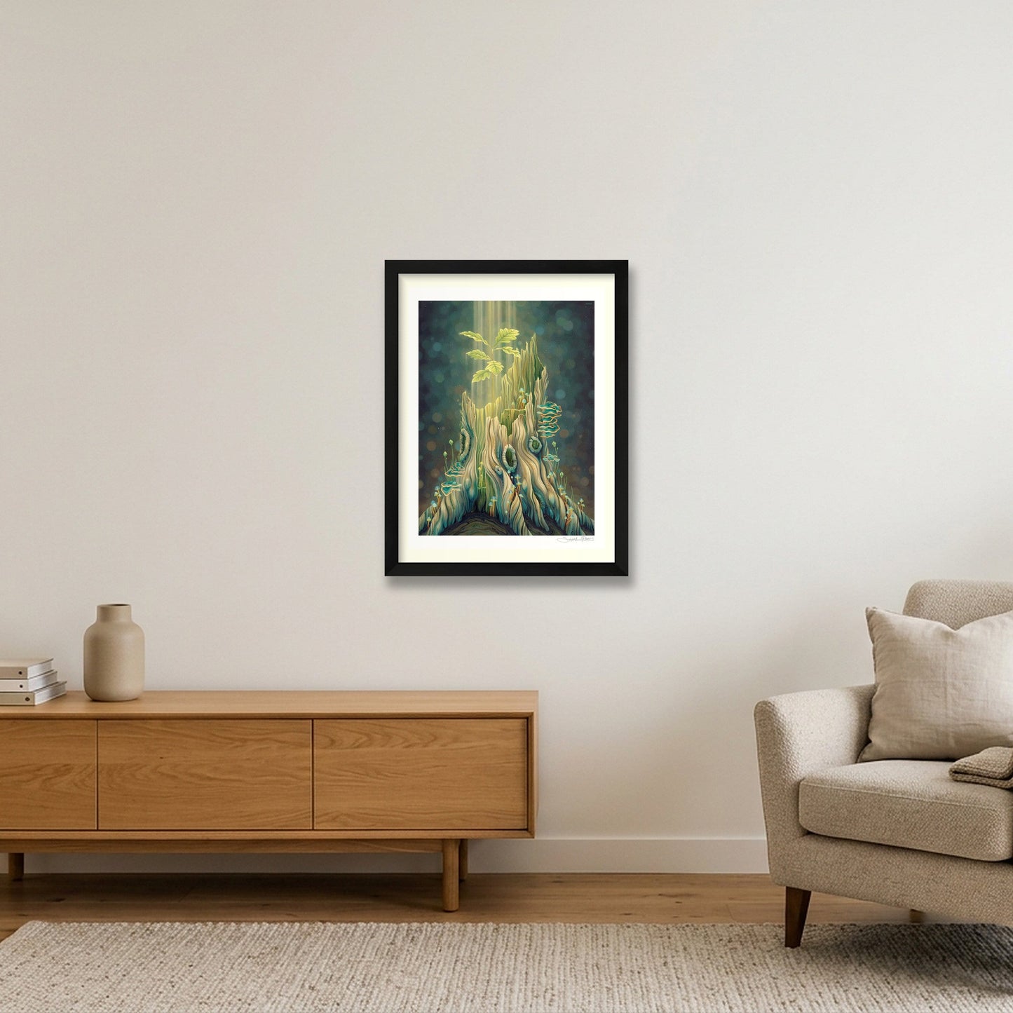 A Living Memory — 12×16" Black Frame