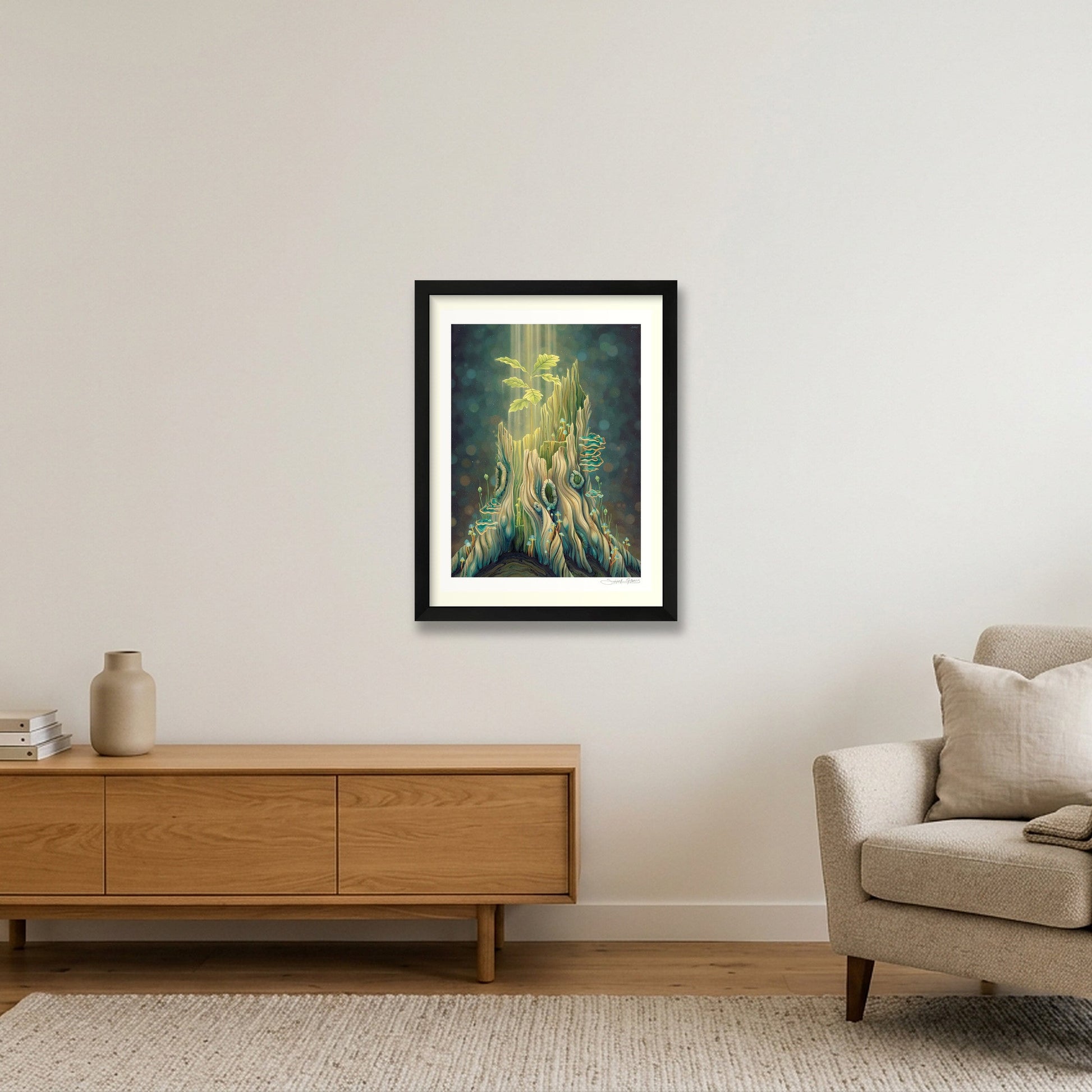 A Living Memory — 12×16" Black Frame