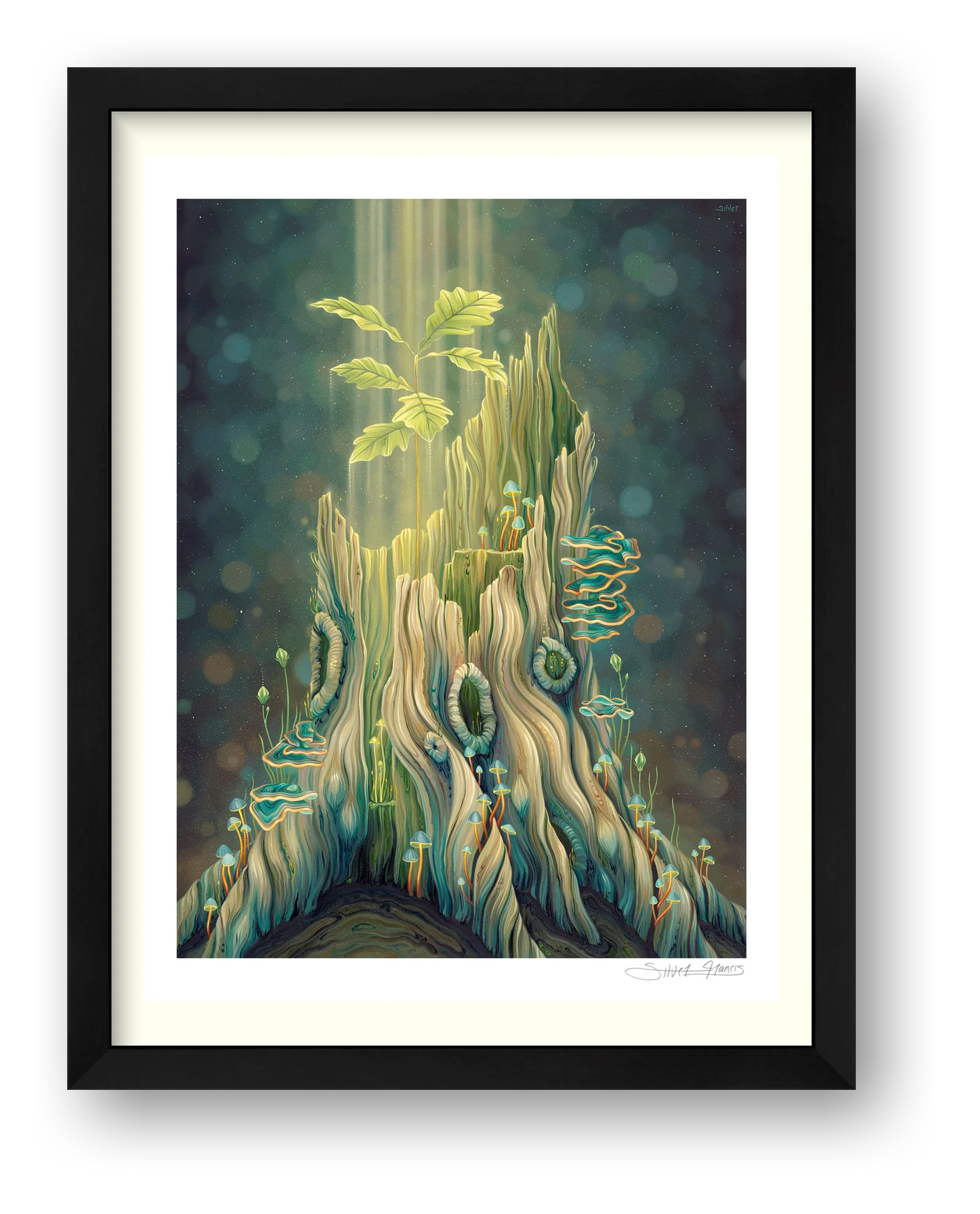 A Living Memory — framed