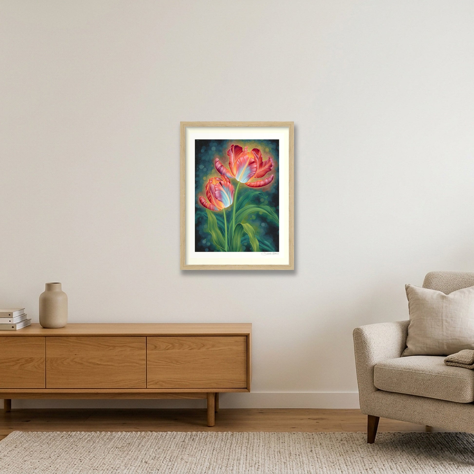Abundance — 12×16" Oak Frame